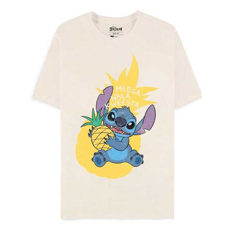 Lilo & Stitch T-Shirt Pineapple Stitch Beige - TS102242DNY