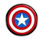 Marvel Portable 3W wireless Speaker Captain America Black - M8PCAPAM003