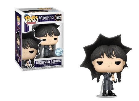 Funko Pop! Television: Wednesday - Wednesday Addams with Umbrella (Special Edition) #1552