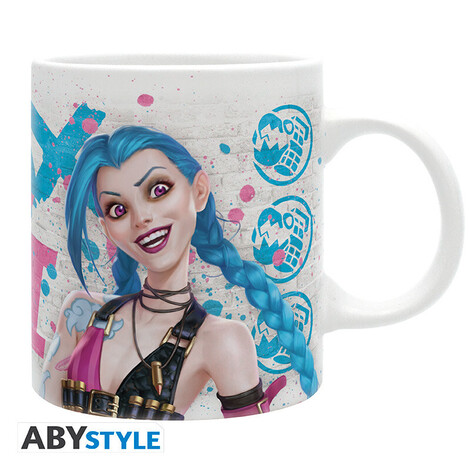 League Of Legends Mug 320ml Vi Vs Jinx - ABYMUG887