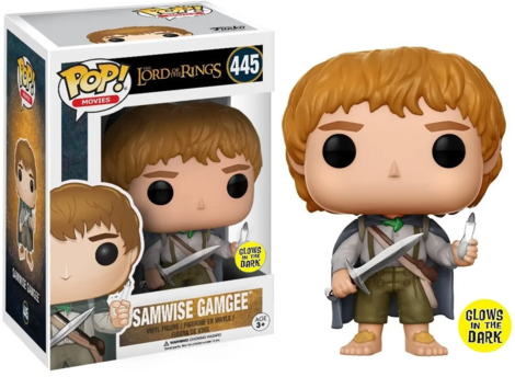 Funko Pop! Movies: The Lord Of The Rings - Samwise Gamgee (Glows in the Dark) #445 Vinyl Figure