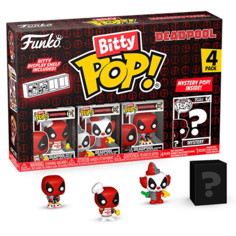 Funko Bitty POP! Marvel - BBQ Master & Chase Mystery 4-Pack Figures