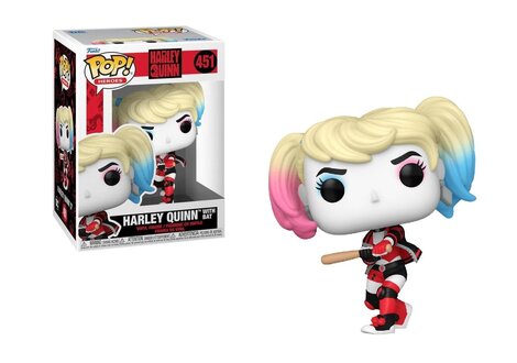 Funko POP! DC Heroes - Harley Quinn with Bat Figure #451