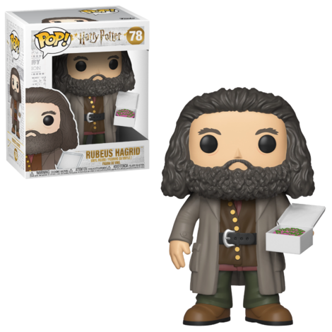 Funko POP! Harry Potter - Rubeus Hagrid with Cake #78 Supersized Figure