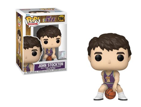 Funko Pop! Basketball: Utah Jazz - John Stockton  #194 Vinyl Figure