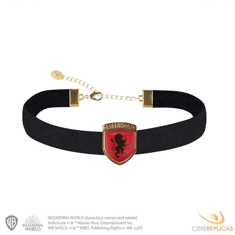 Harry Potter Choker With Pendant Gryffindor (velvet strap) - CR3001