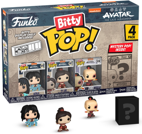 Funko Bitty POP! Avatar The Last Airbender Vinyl Figure 4-Pack Azula 2,5 cm