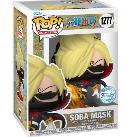 Funko POP! One Piece - Sanji (Soba Mask) #1277 (Exclusive) Figure