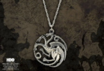 Game of Thrones Targaryen Pendant (Sterling silver) - NN0064