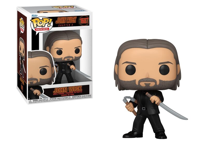 Funko Pop! Movies: John Wick 4 - John Wick  #1687 Vinyl Figure