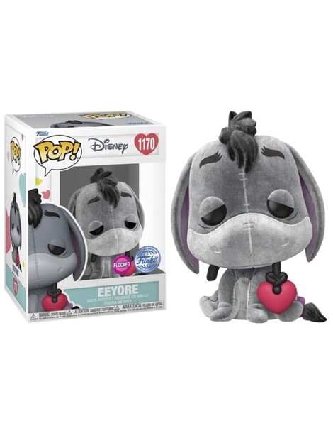 Funko Pop! Disney Winnie the PoohVinyl Figures Eeyore (Flocked) Figure #1170