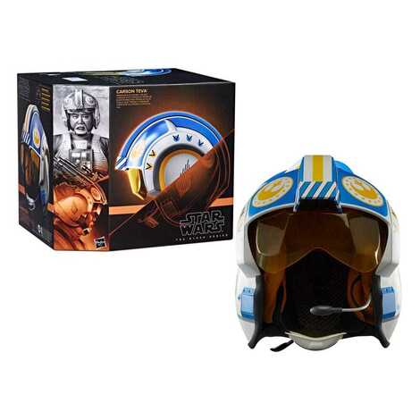 Star Wars: The Mandalorian Black Series Electronic Helmet Carson Teva - F9180