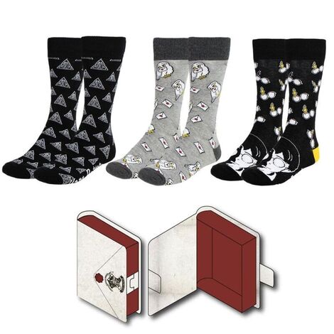 Harry Potter Socks pack 3 Pieces - CRD2900002504