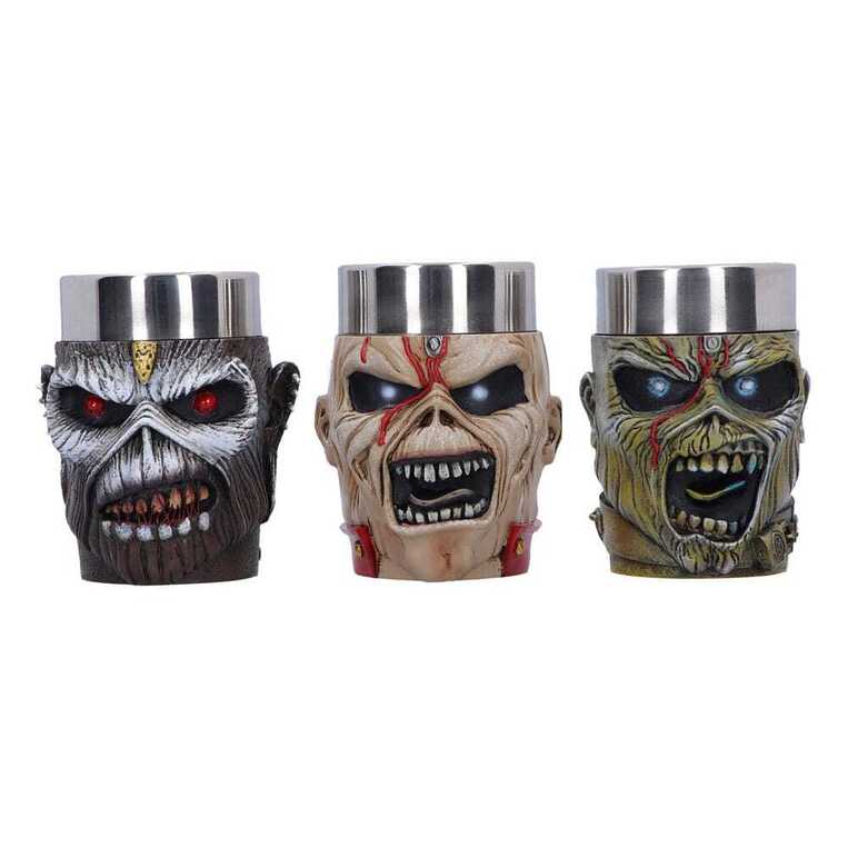 Iron Maiden Shotglass 3-Pack Eddie - NEMN-B6341X3