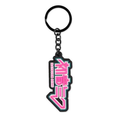 Hatsune Miku Rubber Keychain Logo - KE734367HMK