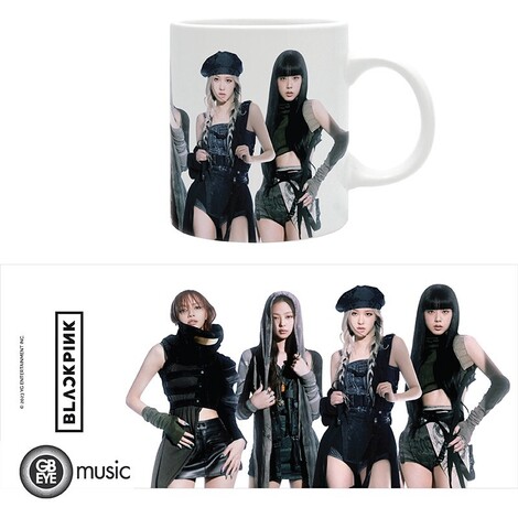 Black Pink Mug - 320 ml - Band - subli - with box x2 - GBYMUG092