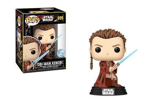 Funko Pop! Star Wars: The Phantom Menace Anniversary - Obi-Wan Kenobi (Retro) (Special