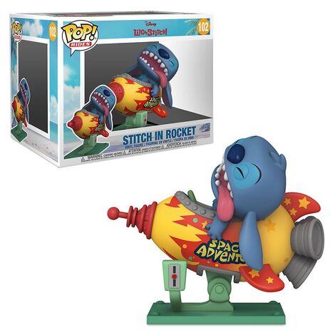 Funko POP! Rides: Lilo & Stitch - Stitch in Rocket #102 Figure