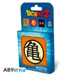 Dragon Ball - Set 4 Coasters "Symbols" - ABYCOS003
