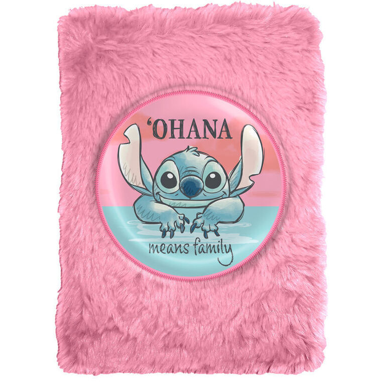 Disney Lilo & Stitch Stitch  Plush Notebook - ST00034