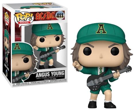 Funko Pop! Rocks: AC/DC - Angus Young (Green)  #411 Vinyl Figure