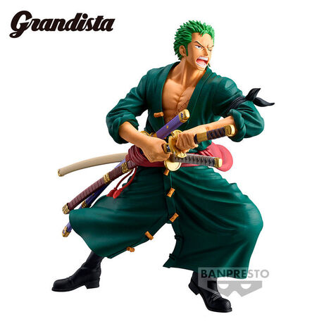 One Piece Grandista Roronoa Zoro Figure 22cm - BAN89379