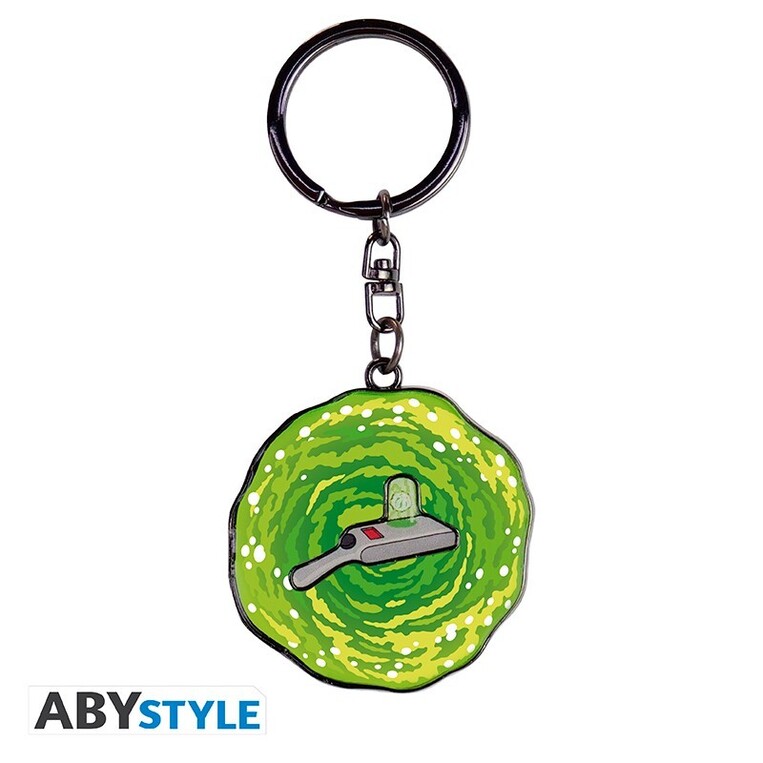 Rick And Morty - Moving Keychain "Portal Gun" - ABYKEY387