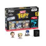 Funko Bitty POP! Star Wars - Luke Skywalker, R2-D2, Princess Leia & Chase Mystery 4-Pack Figures