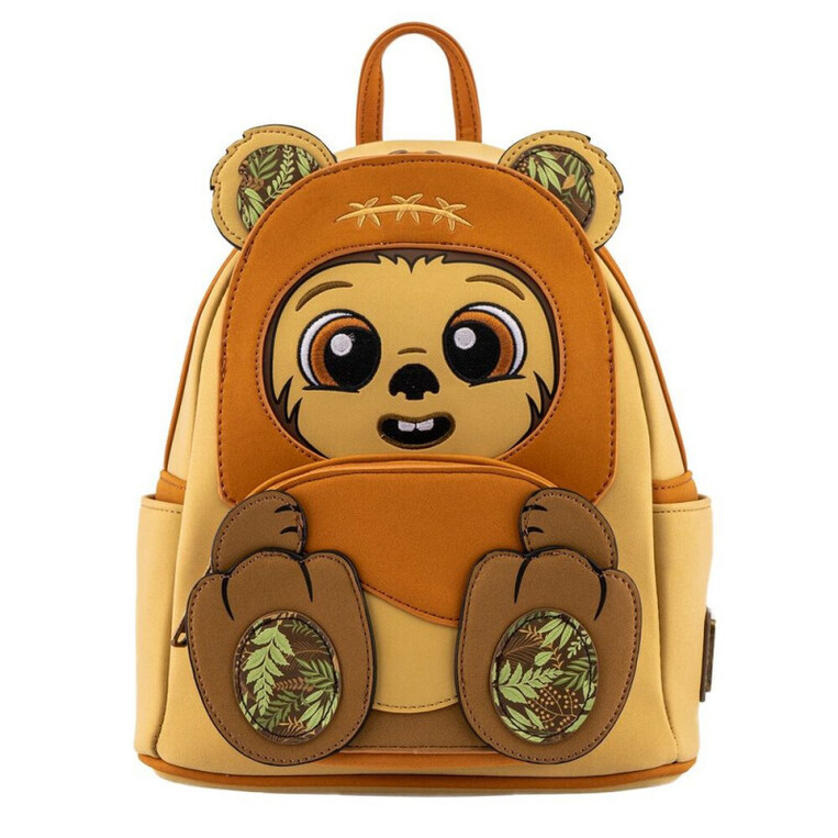 Star Wars Wicket Footsie Mini Backpack Brown - STBK0261