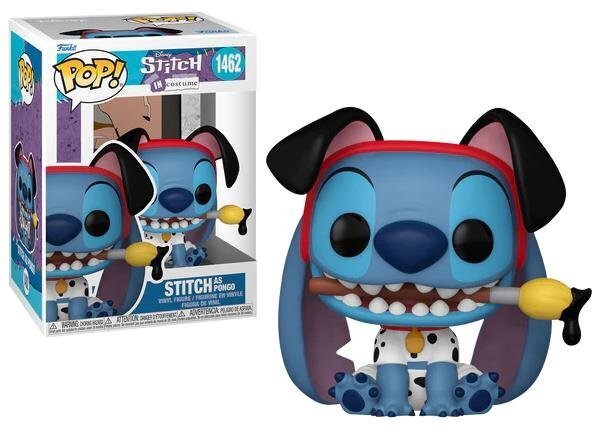 Funko POP! Disney: Lilo & Stitch - Stitch as Pongo #1462 Figure