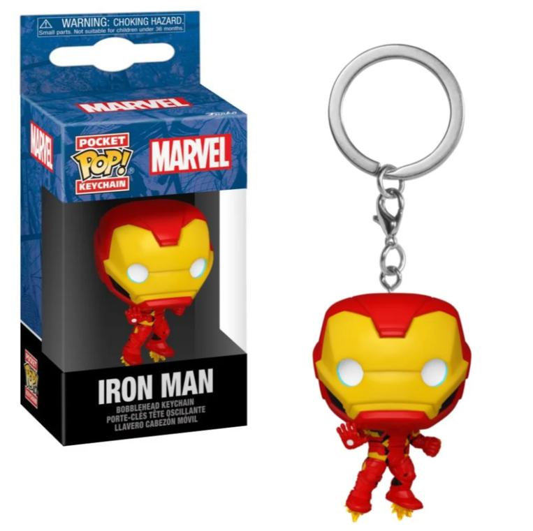 Funko Pocket Pop Marvel: New Classics - Iron Man  Vinyl Figure Keychain