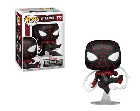 Funko POP! Marvel Gamerverse - Miles Morales (Advanced Tech Suit) Figure #772