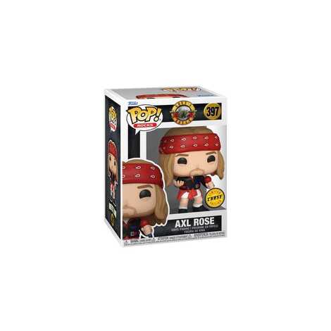 Funko Pop! Rocks: Guns N Roses - Axl Rose (1992) #397 Vinyl Chase Figure