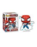 Funko POP! Marvel: Spider-Man 2 - Peter Parker (Advanced Suit 2.0) Figure #971