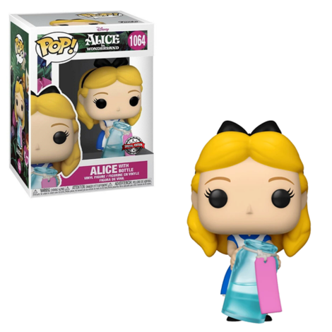 Funko Pop! Disney: Alice In Wonderland - Alice With Bottle (Special Edition) #1064 Vinyl Figure