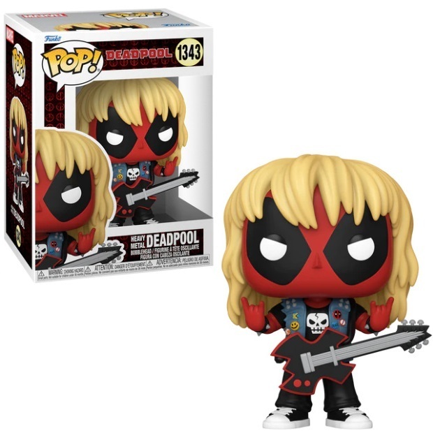 Funko POP! Marvel - Heavy Metal Deadpool Figure #1343