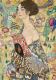 Puzzle 1000 pieces - ART Series: Klimt Lady with a Fan - 05-17634