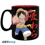 One Piece - Mug - 460 ml (ceramic) - Luffy & Skull - ABYMUGA451