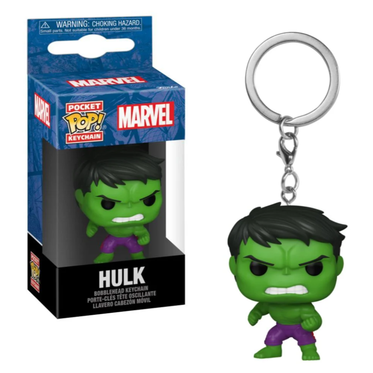 Funko Pocket Pop Marvel: New Classics - Hulk  Vinyl Figure Keychain