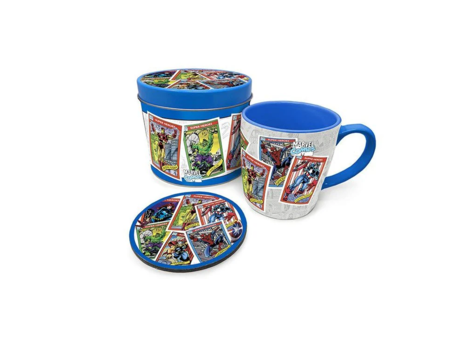 Marvel Retro (Collectors Cards) Mug Tin Set - GP85537