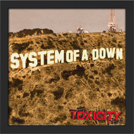 System Of A Down (Toxicity) Album Wooden Cover Print - ACPPR48513