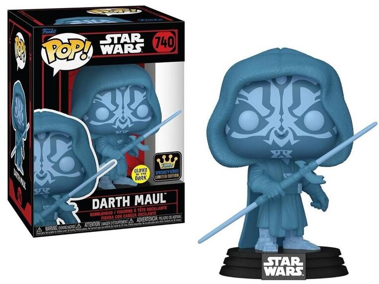 Funko Pop! Disney Star Wars: Dark Side - Darth Maul (Holo) (Glows in the Dark) (GITD) #740 (Exclusive)