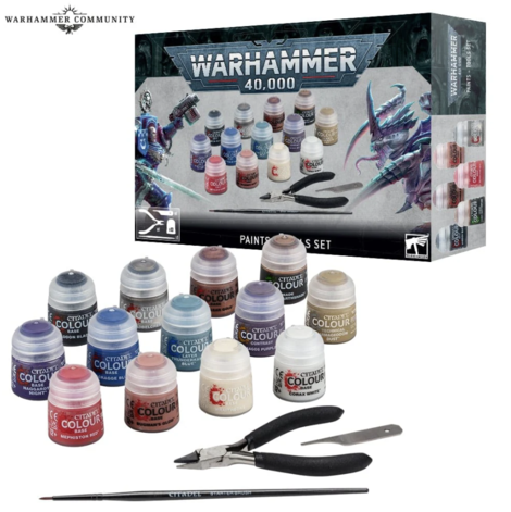 Warhammer 40,000: Paints + Tools Set - 52170199001