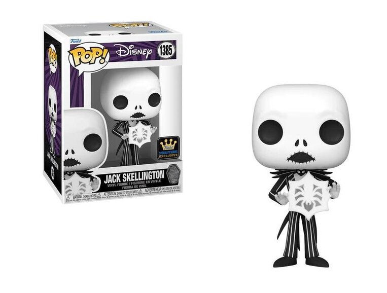 Funko POP! Disney: Nightmare Before Christmas - Jack Skellington with Snowflake #1385 (Specialty Series) Figure