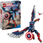 LEGO Super Heroes New Captain America Construction Figure - 76296