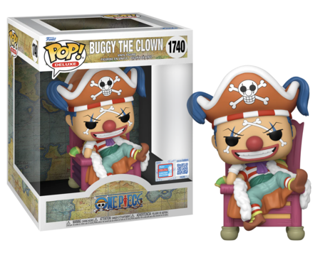 Funko Pop! Deluxe: One Piece - Buggy The Clown (Convention Special Edition) #1740 Vinyl Figure