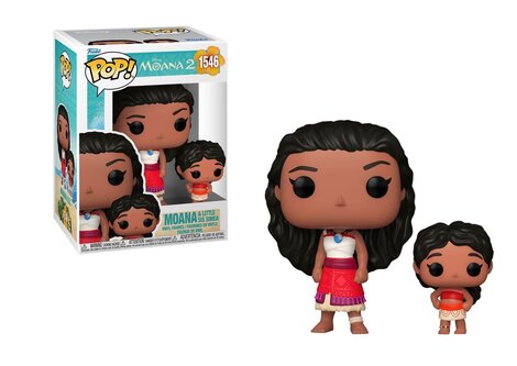 Funko Pop! Disney: Moana 2 - Moana & Little Sis  Simea #1546 Vinyl Figures