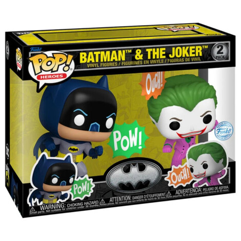 Funko Pop! 2-Pack DC Heroes: Batman 85th - Batman & The Joker (Special Edition) Vinyl Figures