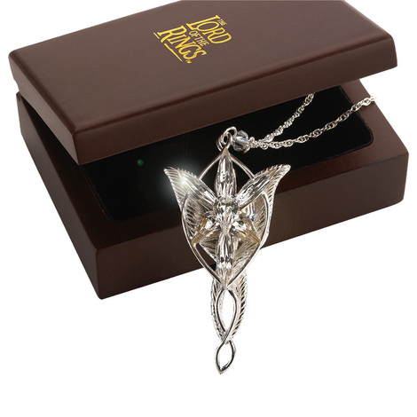 The Lord Of The Rings:Arwen’s Evenstar Sterling Silver Pendant With Swarovski Crystals replica - NV2770