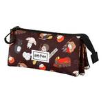 Harry Potter Black Triple Pencil Case Cute - KMN05488